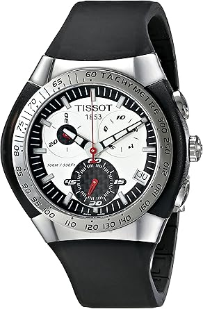 Tissot T-Tracx - Reloj Automático Hombre correa de cautxo negro