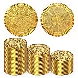 Byhoo 50 PCS Metal Gold Coins,DND Pirate