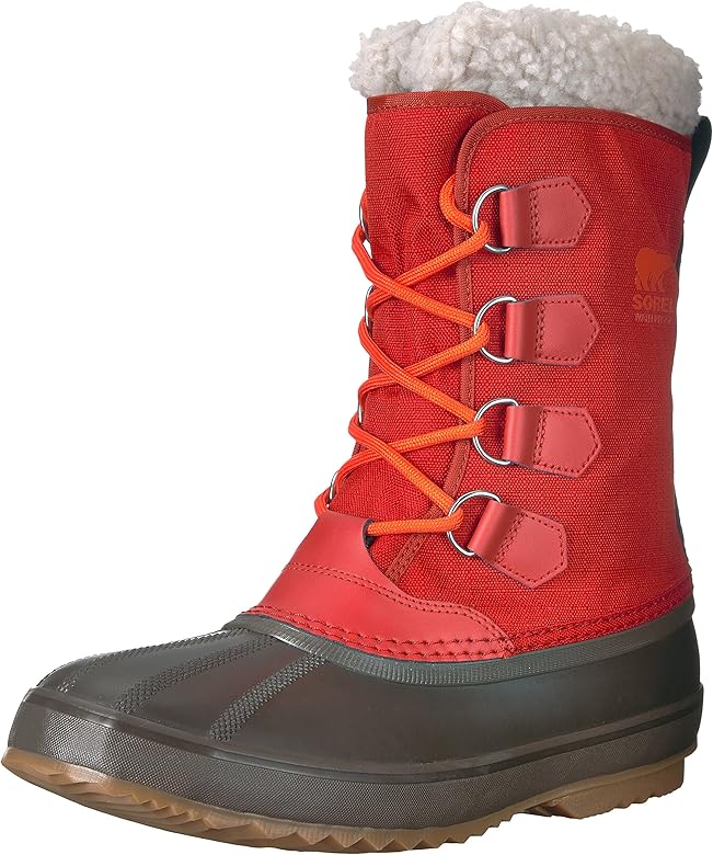 sorel men's 1964 pac nylon waterproof insulated winter boots