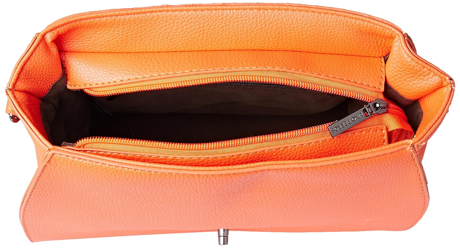 lino perros women's handbag (orange)