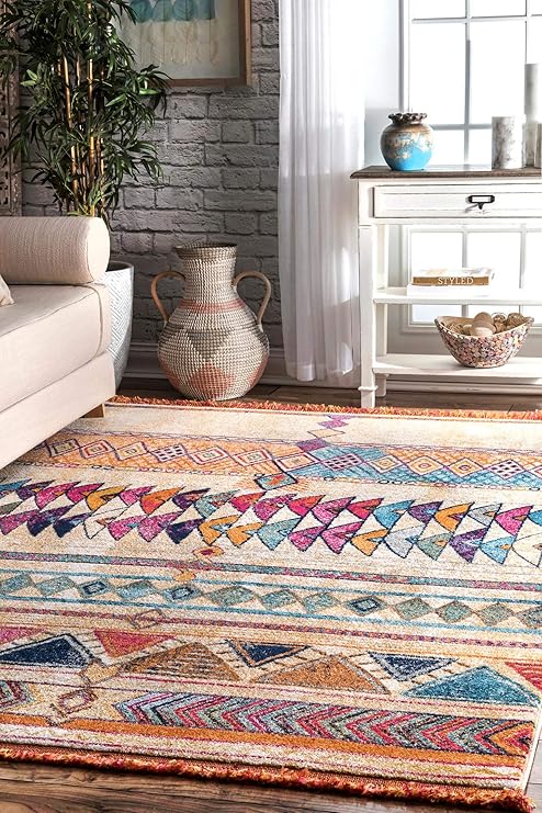 Nuloom Aztec Atzi Area Rug 8 X 10 Orange Amazon Ca Home Kitchen