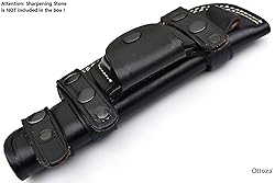Ottoza TOP Grain Leather Knife Sheaths for Fixed