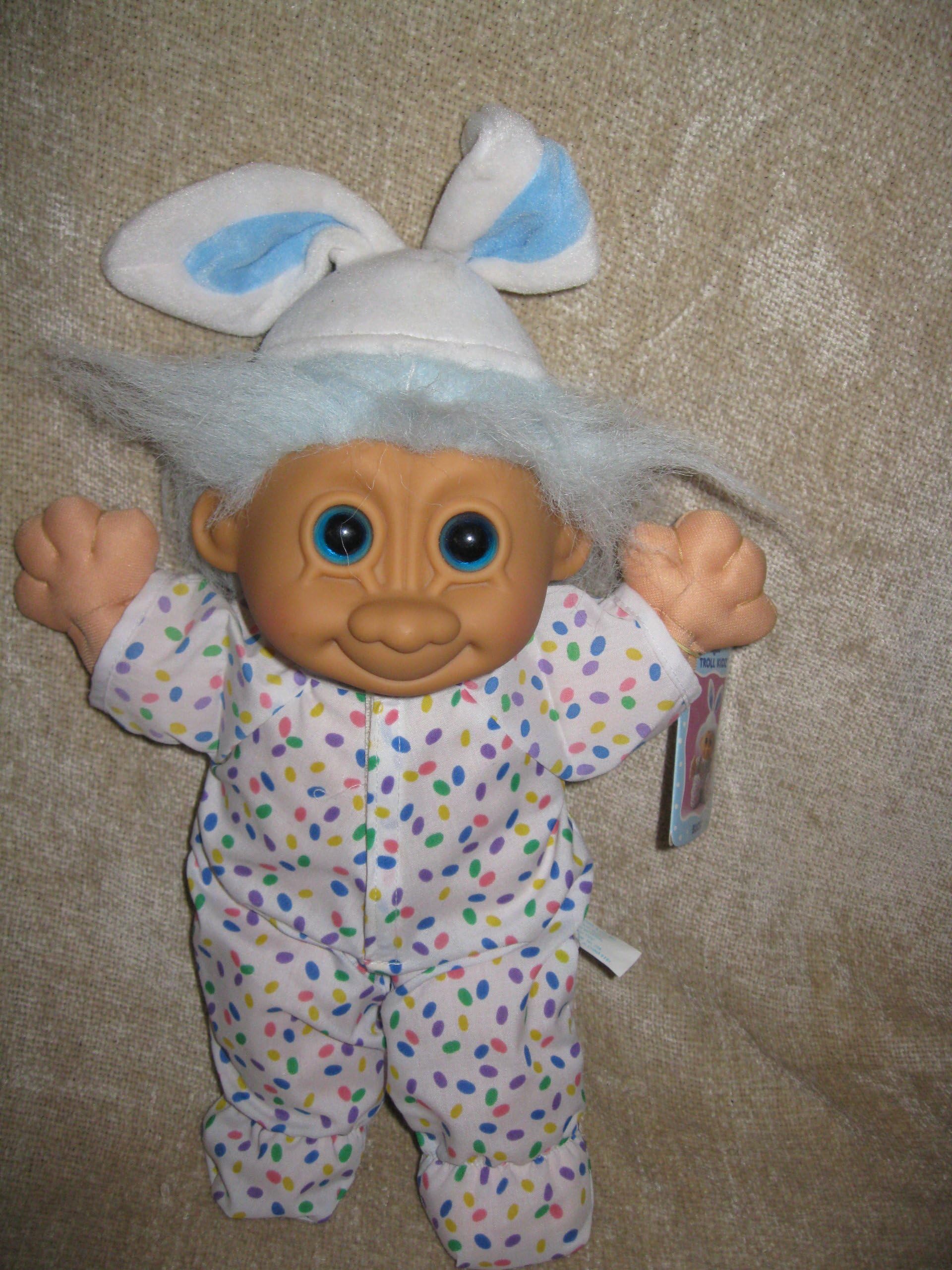 Troll Kidz 12 Inch Bugsy Bunny Doll (Blue Hair)