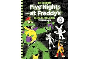 Five Nights at Freddy's Glow in the Dark Coloring Book