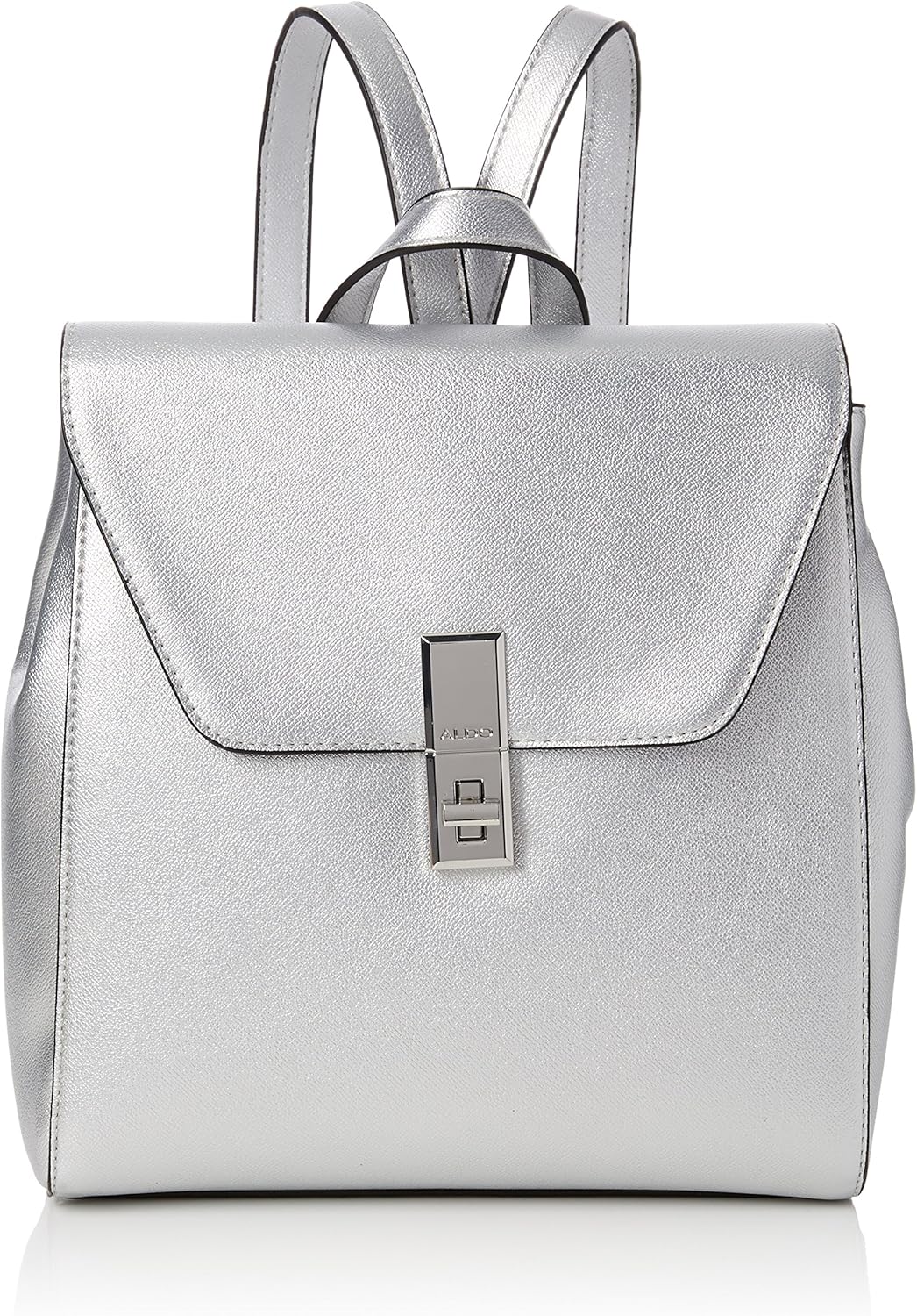 aldo silver backpack