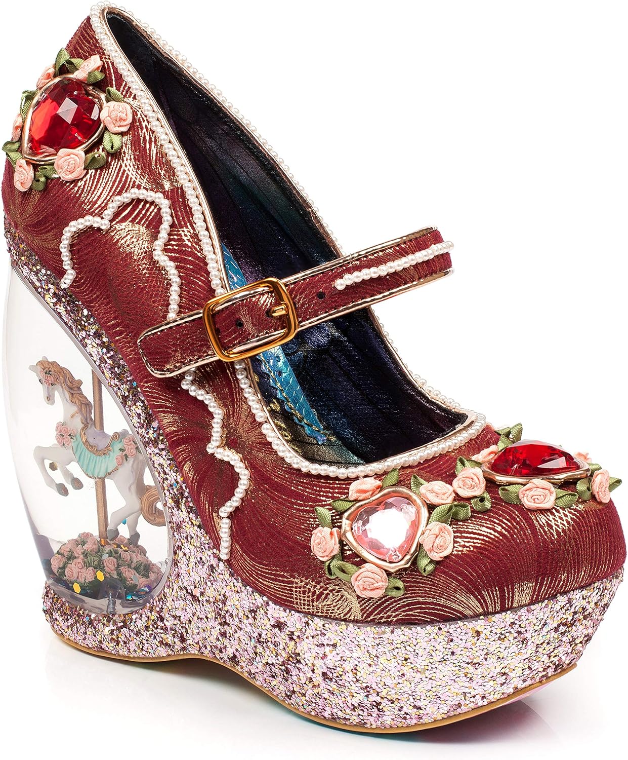 irregular choice snow globe heels