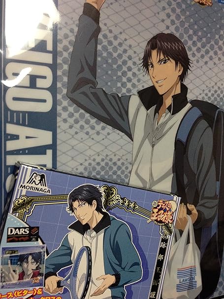 Amazon ローソン 新 テニスの王子様 限定 オリジナル クリアファイル クリーナー クロス 外箱付き テニプリ 氷帝 跡部王国 跡部景吾 クリアファイル クロス 跡部 アニメ 萌えグッズ 通販