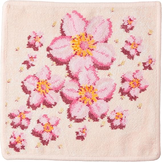 Amazon フェイラー Feiler フェイラー Sakura サクラ 18 ハンカチ 51 ペールアプリコット 6 ハンカチ バンダナ 通販