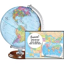 Replogle Student - Educational Classic World globe, Blue Ocean