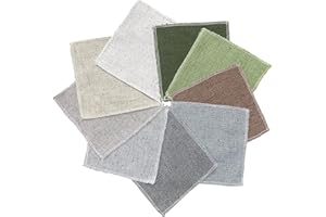 SLKWDOBD Drill and No Drill Cordless Roman Shade Fabric Sample for Three Types Roman Shades, Include Top Down Bottom Up, Basic and Day Night Type Roman Blinds