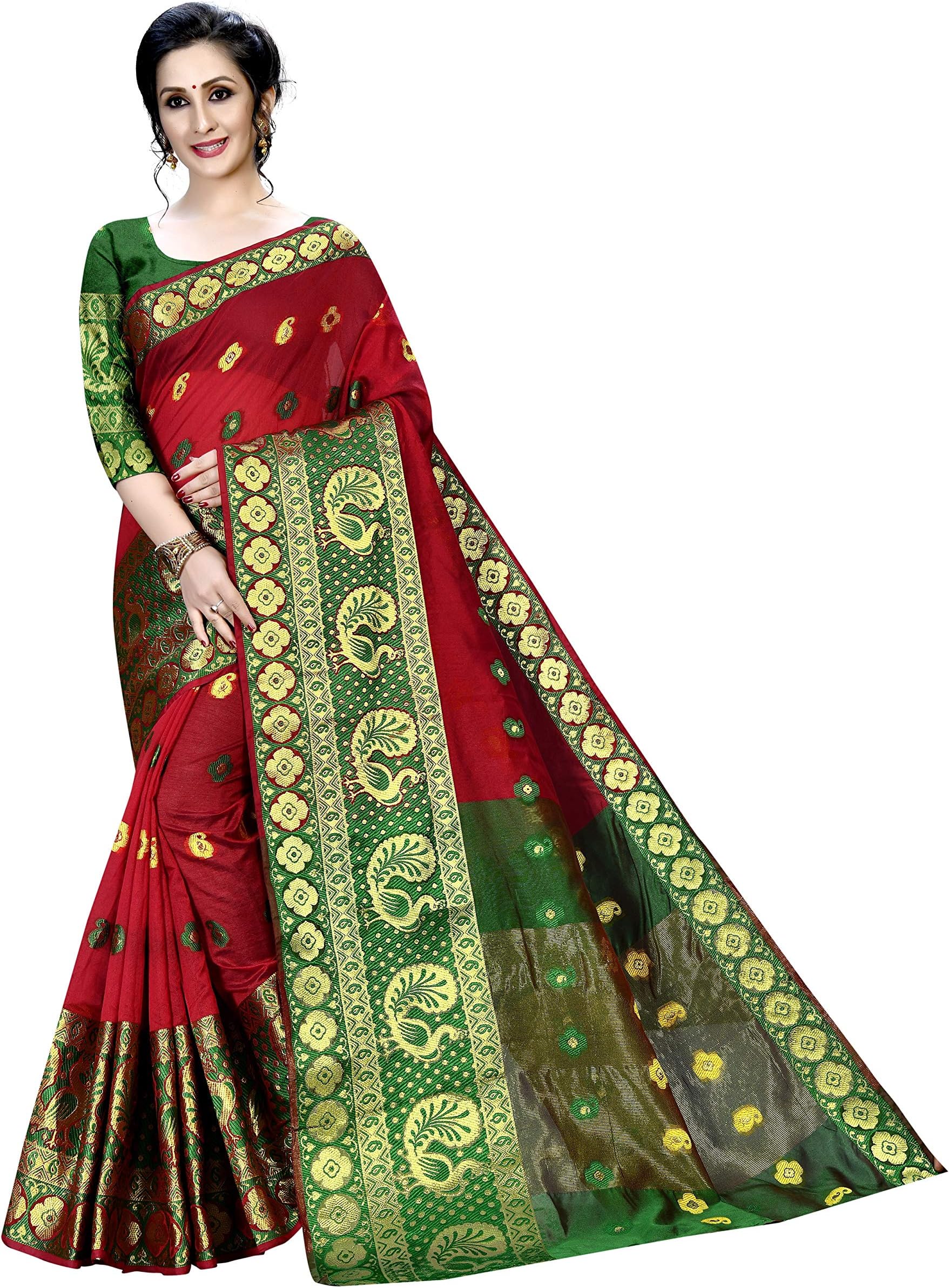 Banarasi Cotton  Silk   Saree