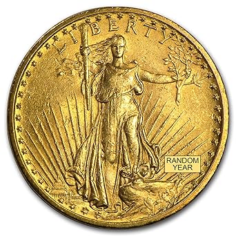 1907 1933 20 Saint Gaudens Gold Double Eagle Vf Random