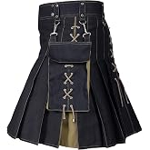 CLOUD KILT" Kilt for Men, Modern Scottish Utility Jeans Hybrid Kilt
