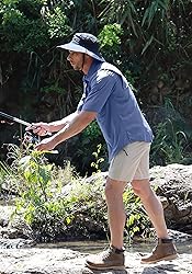 Men's Fishing Shirts with Zipper Pockets UPF