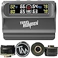 TireMinder Research - TPMS-TRL-4 TireMinder Solar Powered Trailer TPMS, 4 Tire Kit
