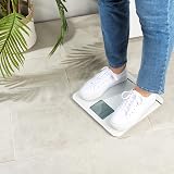 Salter Premium Max Electronic Bathroom Scales 250 kg Capacity Glass Platform view 4