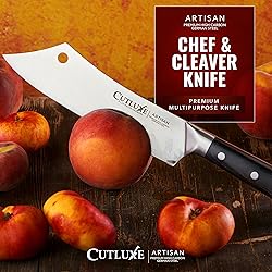 Cutluxe Cleaver Chef Knife – 8" Meat Cleaver