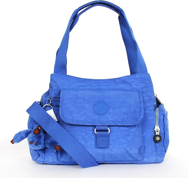 Kipling Felix (Fairfax) L Shoulder Bag Crossbody Sailor Blue Handbags