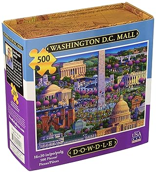 Buy Dowdle Jigsaw Puzzle Washington Dc New Name 500 Piece Online At Low Prices In India Amazon In