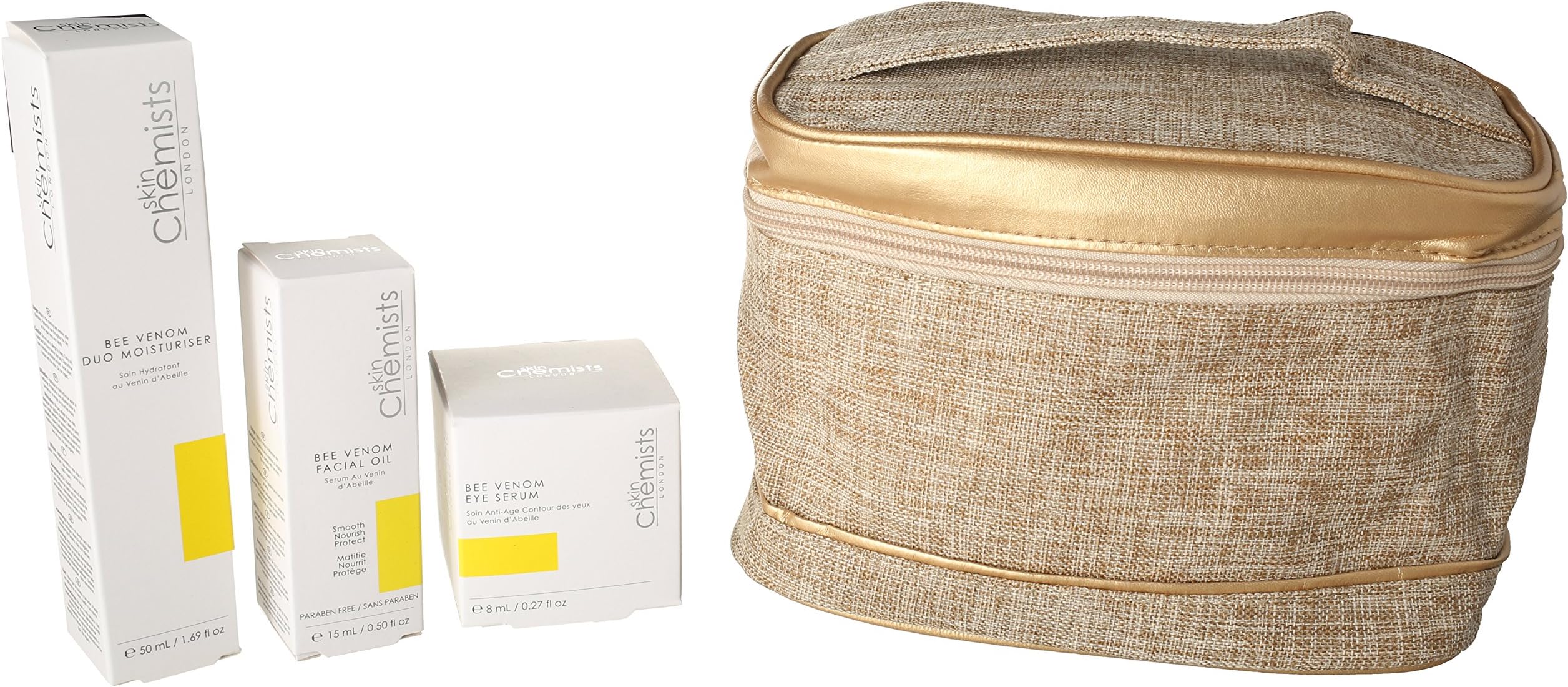 Bag Set Bee Venom Moisturiser, Eye Serum, Facial Oil, 400 Gram