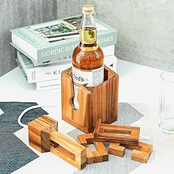 BSIRI Gifts Wine Bottle Puzzles Drinking Games for
