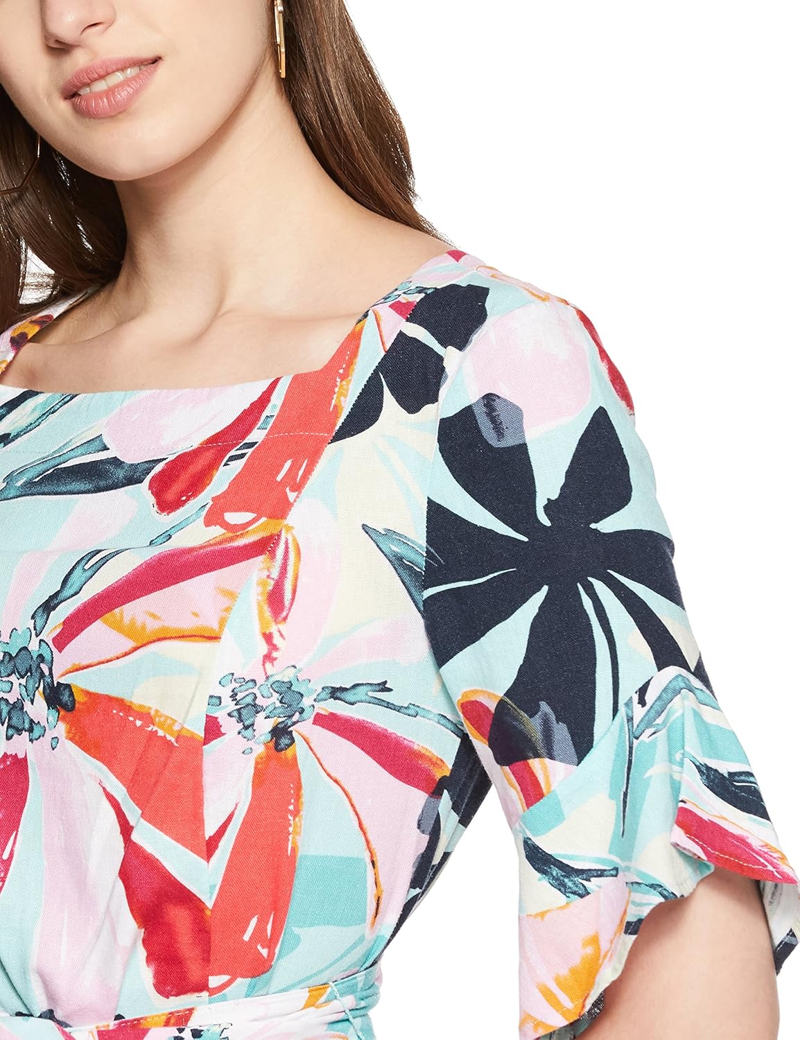 marks & spencer women's shift knee-long dress