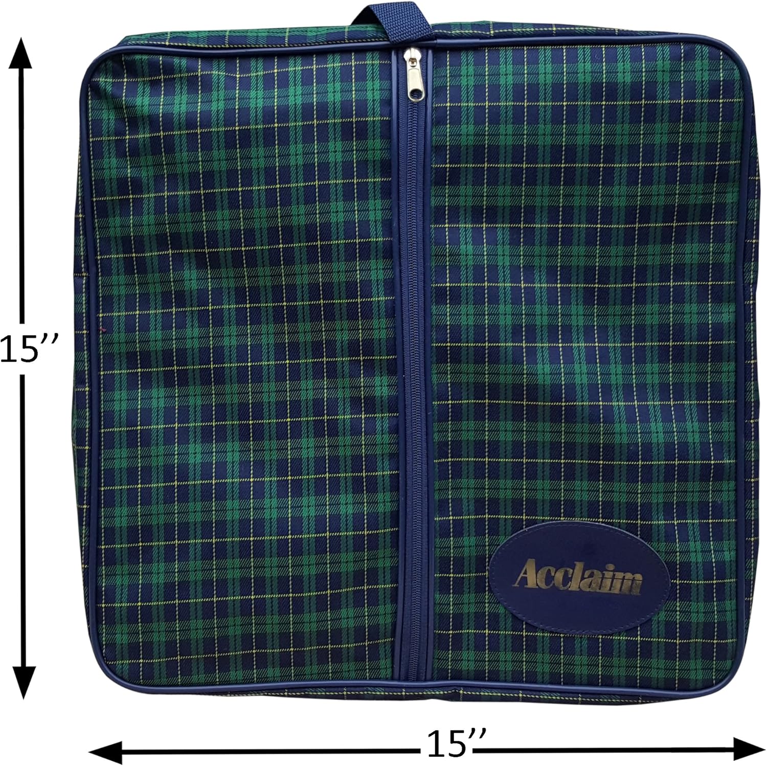 tartan shoes and bag