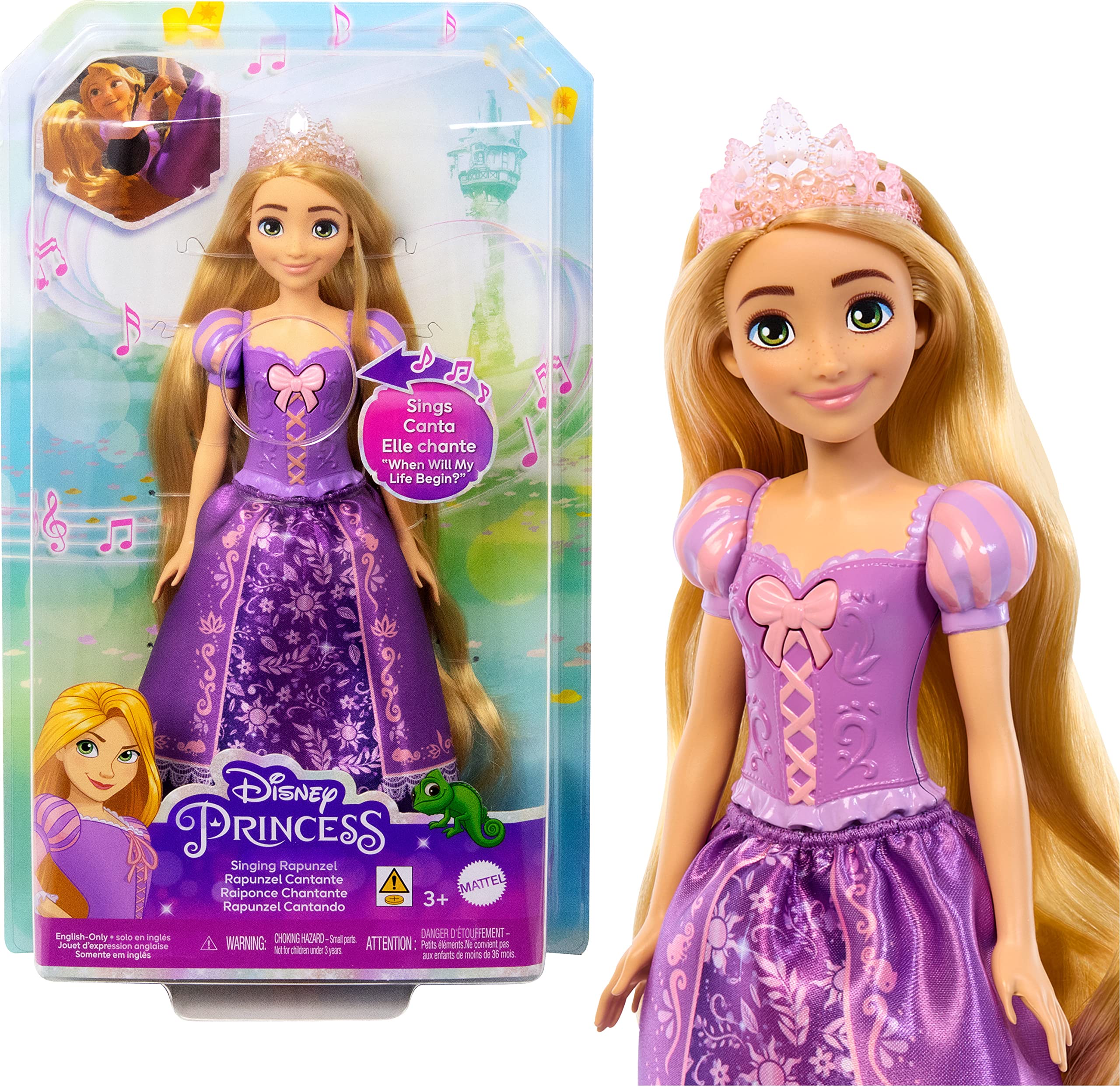 Mattel FD SINGING DOLL RAPUNTZEL - ENGLISH