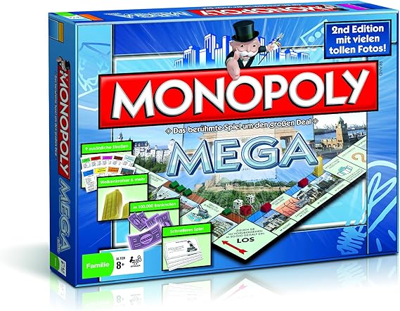 Monopoly Mega 2nd Edition Amazon De Spielzeug