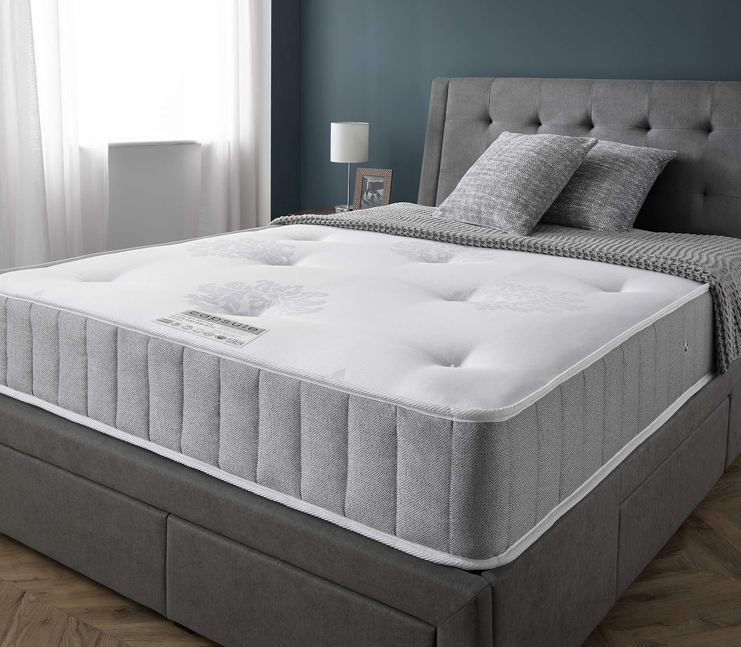 Julian Bowen Capsule Orthopaedic 90cm Single Mattress, Beige Or Cream