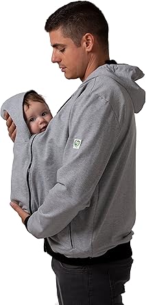men's baby carrier hoodie