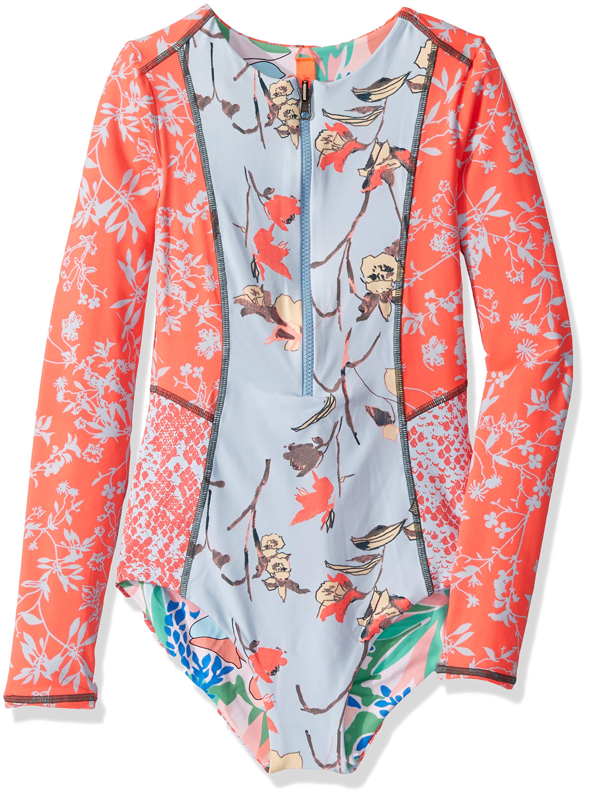 Maaji Girls Long Sleeve Surf Suit With Zip Front One Piece Swimsuit Buy Online In Botswana At Botswana Desertcart Com Productid