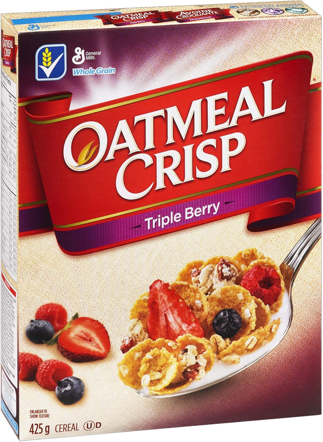 Oatmeal Crisp Triple Berry, 425 Gram Amazon.ca Grocery