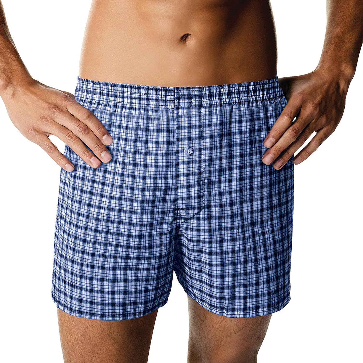 Amazon Men s Woven Boxers Stripe Shorts Clothing