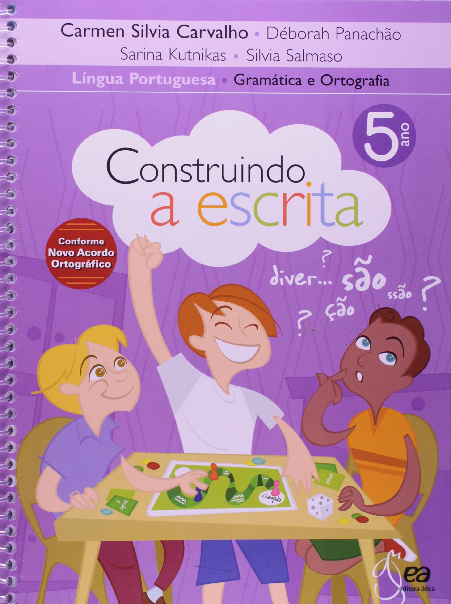 Construindo a Escrita. Gramática e Ortografia. 5º Ano PDF Geraldo Mota ...