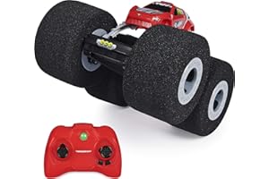 Air Hogs Super Soft, Stunt Shot Indoor Remote Control Car with Soft Wheels, Toys for Boys, Aged 5 and up