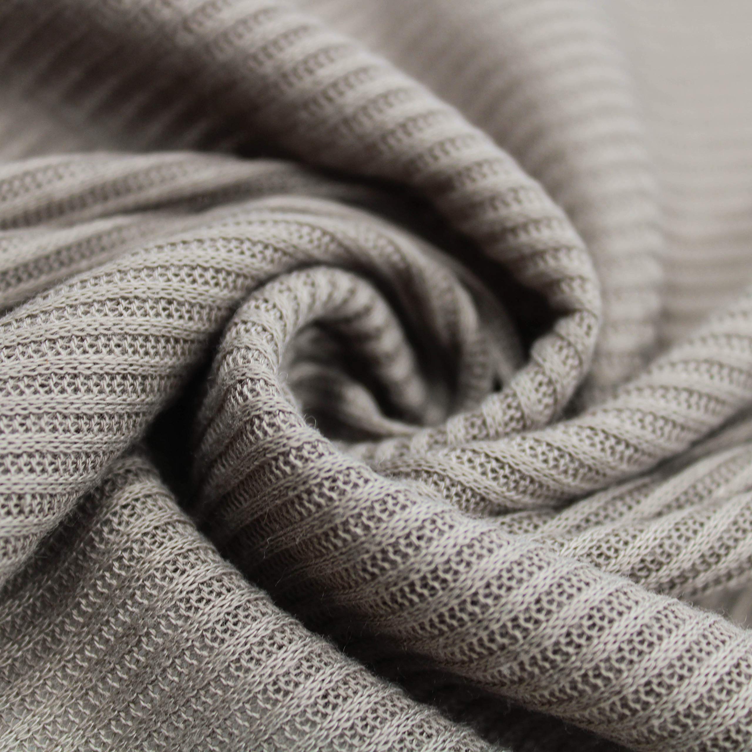 stretch rib knit fabric