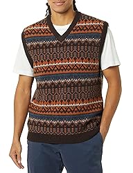 Amazon Essentials Men's Lambs Wool Sweater Vest