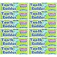 Squigle Tooth Builder SLS Free Toothpaste (Stops Tooth Sensitivity) Prevents Canker Sores, Cavities, Perioral Dermatitis, Bad Breath, Chapped Lips, 4 oz (4 Ounce (Pack of 12), Unflavored)