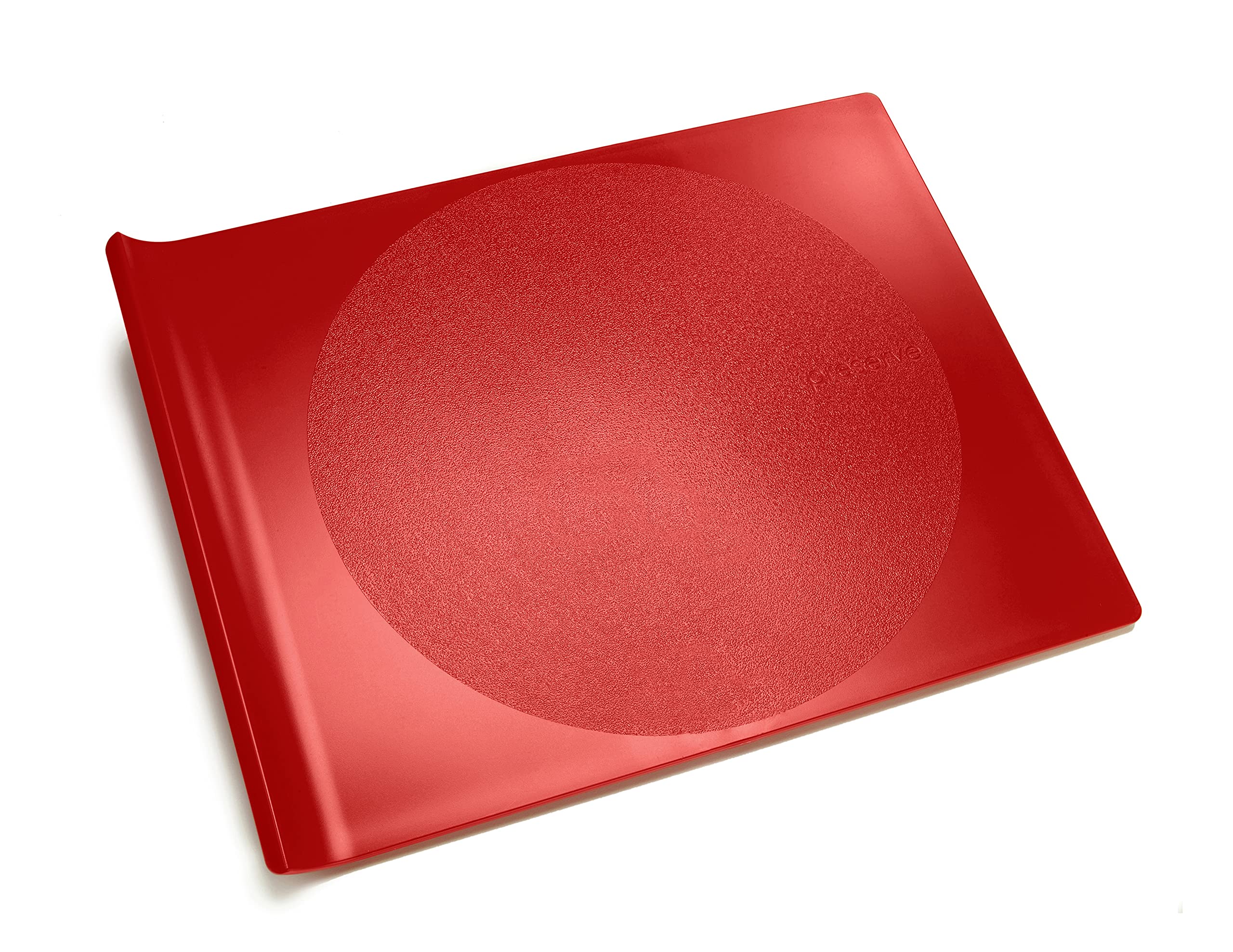 Preserve 9.5 x 7.5 Inch Cutting Board Made from Recycled Plastic, Red