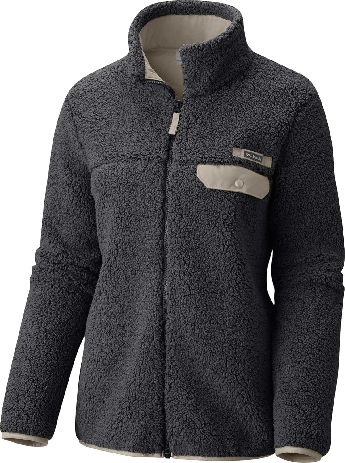 columbia men's mountain side heavyweight full zip fleece jacket