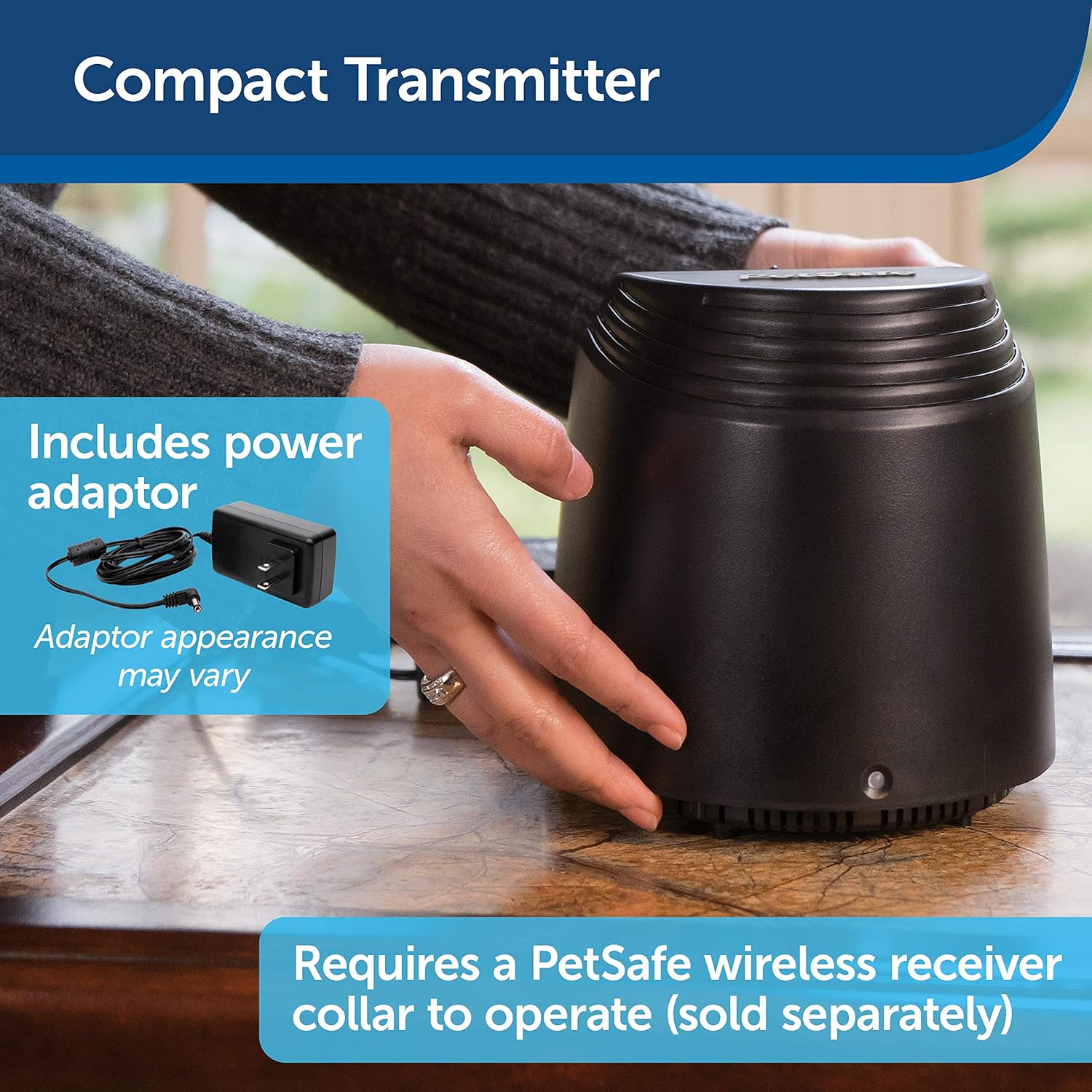 petsafe stay and play transmitter beeping