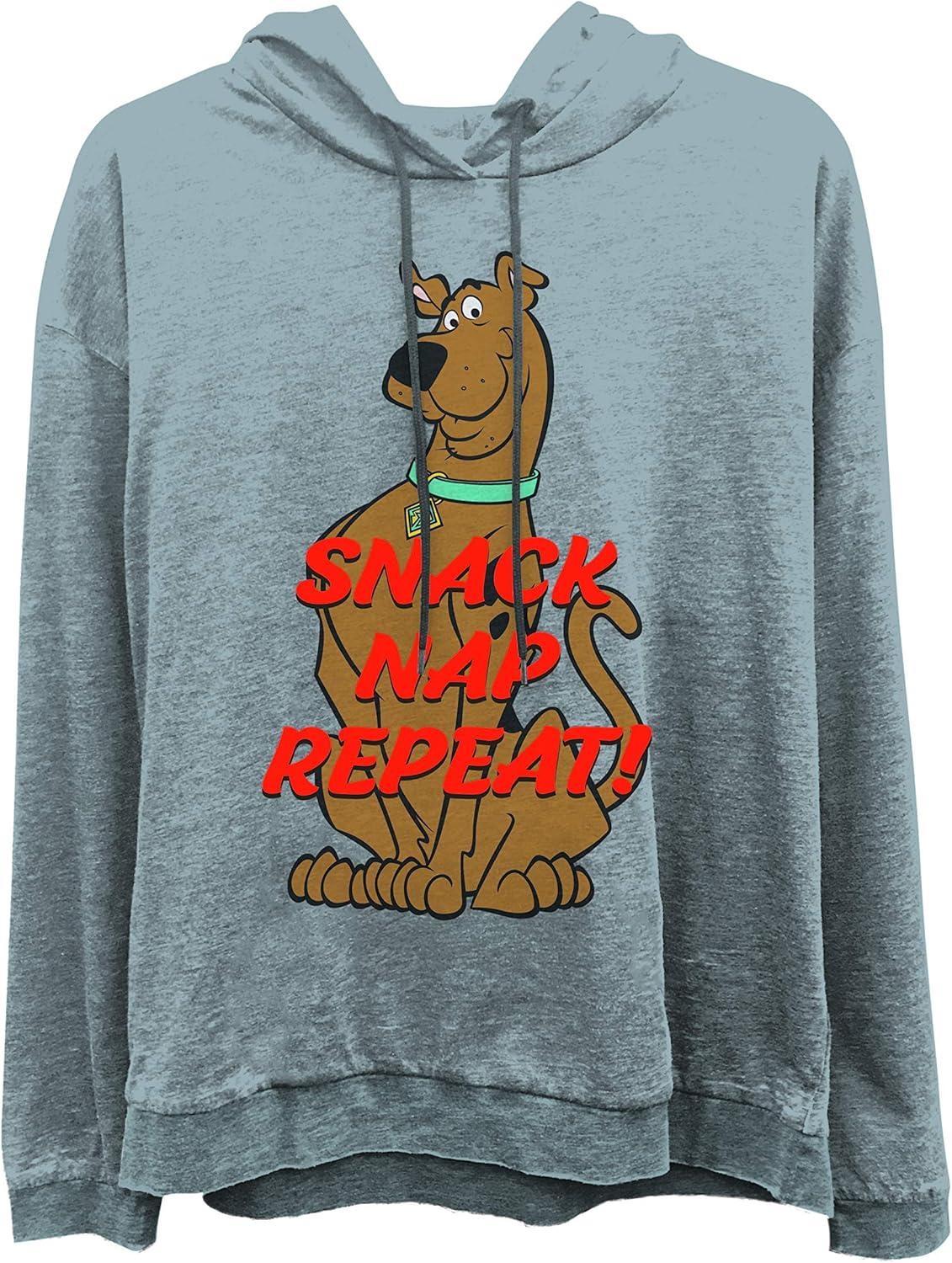 Scooby Doo Ladies Fashion Hoody Burnout Fleece Hoody at Amazon Women’s