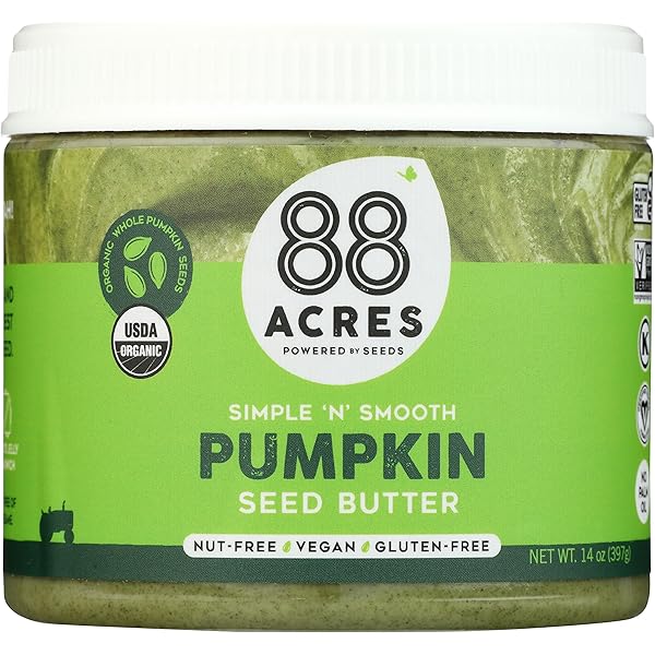 Amazon.com : 88 Acres Organic Pumpkin Seed Butter | Keto-Friendly