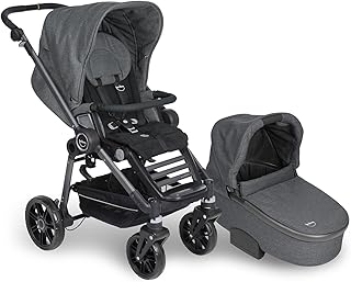 teutonia SET BL GR 7R CC GR 6040 6040 Bliss 2016 Graphite Rad 7R mit Gestelltragetasche, Marble