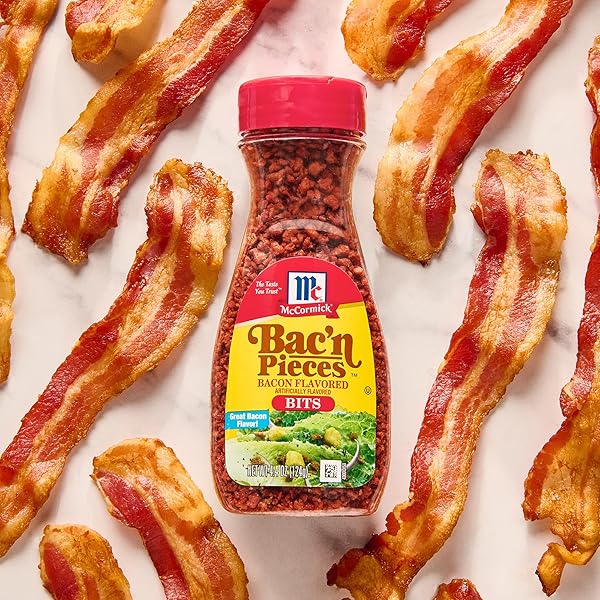 MCCORMICK BAC’N PIECES BACON FLAVORED BITS, 4.4 OZ