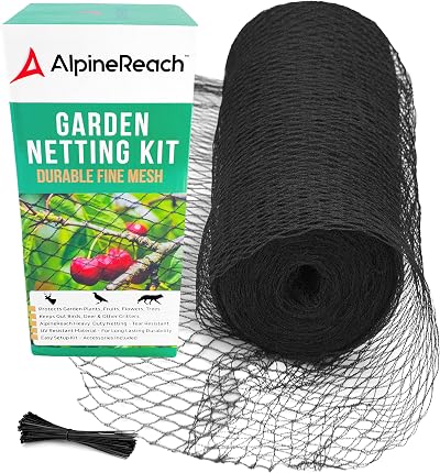 AlpineReach Garden Netting 2m x 30m Extra Strong Woven Mesh