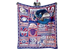 KETBLNB City Gifts for Men Women, City Football Fans Flannel Blanket, City Gifts Ideas for Men Women Boys Kids Throw Blanket 60"x50"