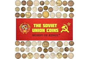 HOBBY OF KINGS Lot of 30 USSR Soviet Russian Kopeks Coins 1961 - 1991 Cold WAR Hammer and Sickle Money