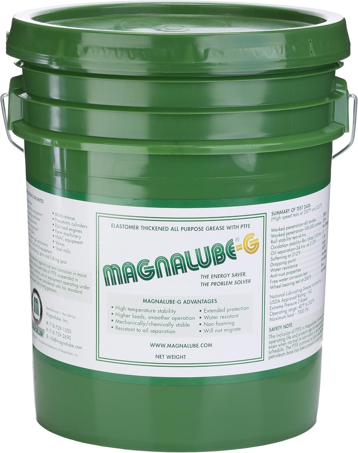 MagnalubeG PTFE Grease 1 count 35 LB Pail (5 Gal